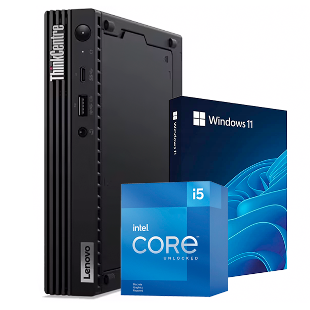 Lenovo ThinkCentre M80q i5-10500T Mini PC Intel® Core™ i5 16 GB DDR4-SDRAM 512 GB SSD Windows 11 Pro Mini PC Nero, 11DN006WGE